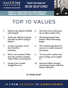 Bob 10 Values