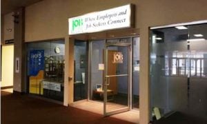Job center entrance
